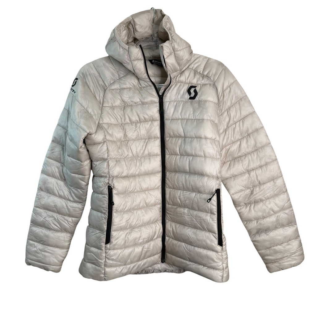 Scott Insuloft Tech Primaloft Women's Hoody Size Medium Dust White
